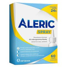 ALERIC SPRAY 50 μg/dawkę aerozol do nosa x 60 dawek DATA WAŻNOŚCI 12/2024