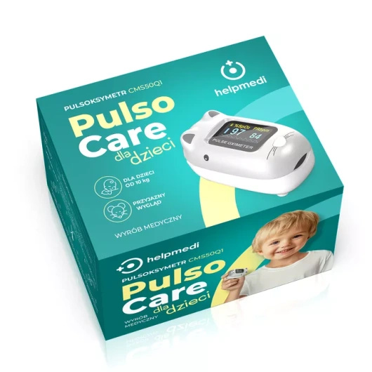 HELPMEDI PulsoCare Pulsoksymetr CMS50Q1, 1 sztuka