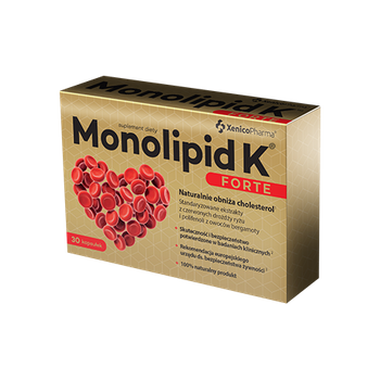 Monolipid K Forte kapsułki celulozowe, 30 sztuk