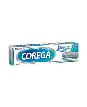 Corega Super Mocny Krem Neutralny Smak 40g