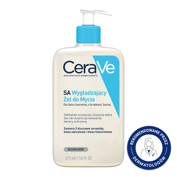 CeraVe SA Wygładzający żel do mycia, 473ml