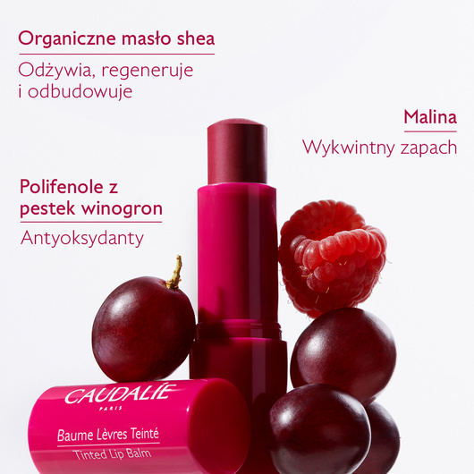 Caudalie Vinotherapist Koloryzujący balsam do ust, 4,5 g