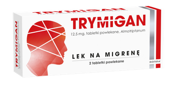 Trymigan 12,5 mg, 2 tabletki powlekane