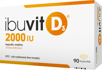 IBUVIT D3 2000 IU/90 kapsułek miękkich