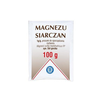 Magnezu siarczan (sól gorzka), 100 g