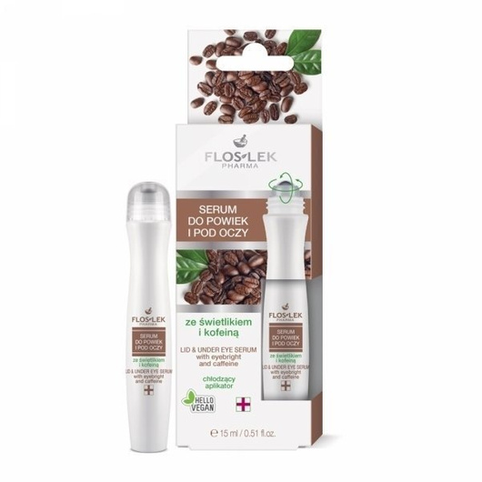 FLOS-LEK Serum do powiek i pod oczy ze świetlikiem i kofeiną 15ml