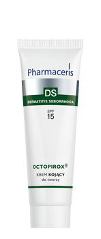 PHARMACERIS DS OCTOPIROX® Krem kojący do twarzy SPF15, 30 ml
