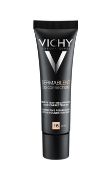 VICHY DERMABLEND KOREKTA 3D Podkład wyrównujący powierzchnię skóry odcień 15 opal,30 ml