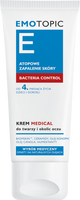 EMOTOPIC Bacteria Control Krem Medical  do twarzy i okolic oczu, 50 ml