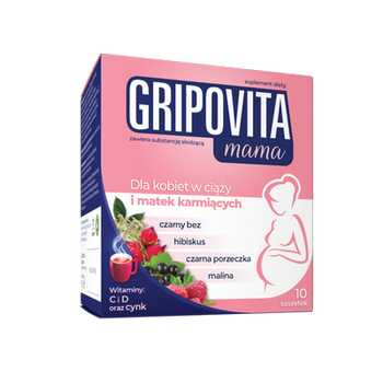Grinovita (Gripovita) Mama proszek do rozpuszczania, 10 saszetek