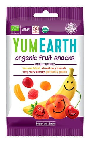 YumEarth Żelki owocowe bez żelatyny, 50 g