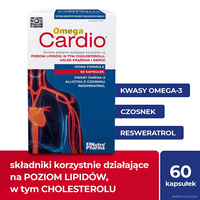 Omega Cardio kapsułki, 60 sztuk DATA WAŻNOŚCI 28/02/2026