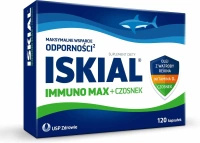 Iskial Immuno Max + Czosnek, 120 sztuk