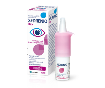 XEDREMIO Dex Nawilżające krople do oczu z dekspantenolem 10 ml