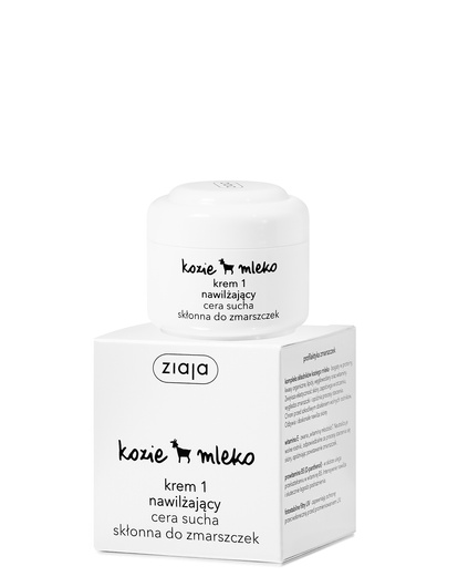 ZIAJA Kozie Mleko 1 krem nawilżający, 50ml