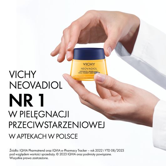 VICHY NEOVADIOL POST-MENOPAUSE Odbudowujący krem na noc przeciw wiotczeniu skóry, 50ml
