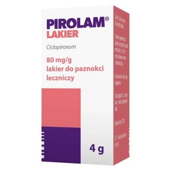 PIROLAM lakier leczniczy 4 g