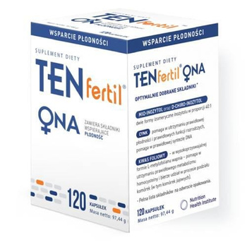TENfertil ONA x 120 kapsułek DATA WAŻNOŚCI 31/10/2025