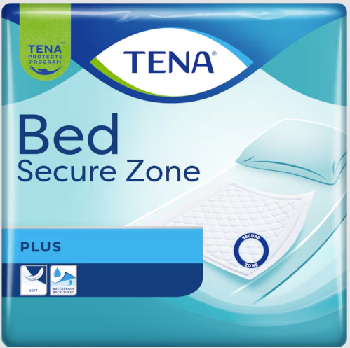 Tena Bed Secure Zone Plus 60x90 cm Podkłady chłonne, 30 sztuk