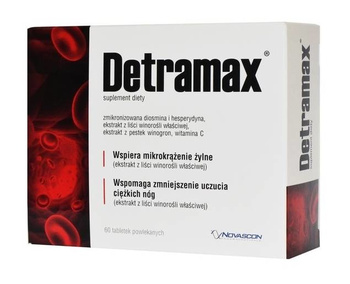 Detramax, 60 tabletek powlekanych