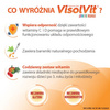 VISOLVIT JUNIOR Orange dla dzieci po 3 r.ż., musujący proszek o smaku pomarańczowym x 10 saszetek