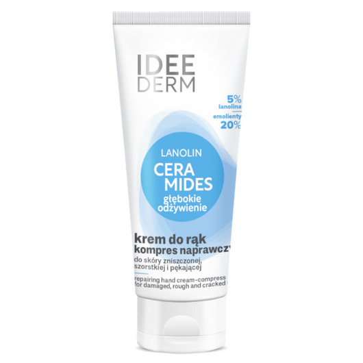 Idee Derm Ceramidowy Krem-Kompres Naprawczy do Rąk, 75 ml