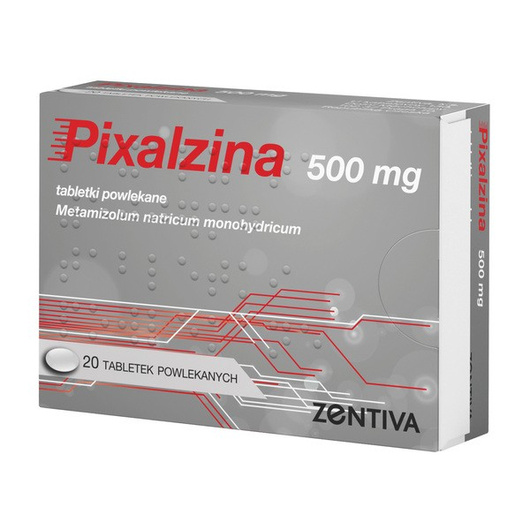 Pixalzina 500mg, 20 tabletek