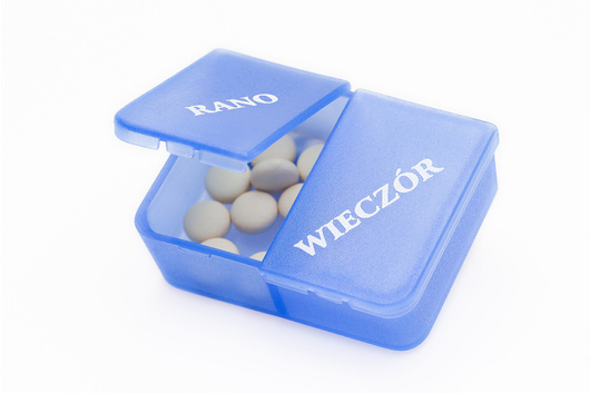 El-Comp Kasteka do dawkowania leków dwie pory dnia