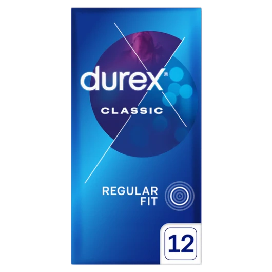 Durex Classic Prezerwatywy, 12 sztuk