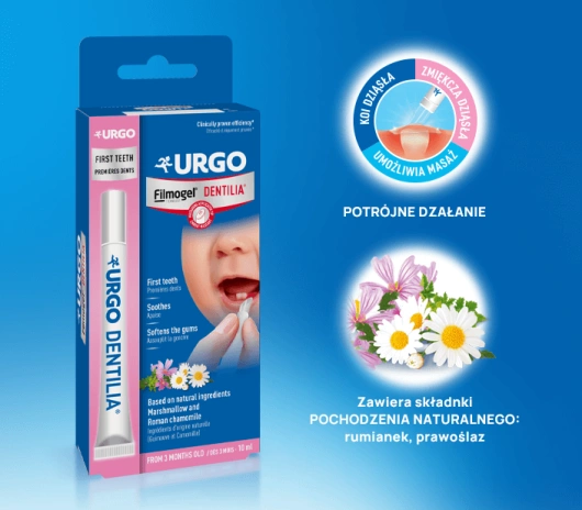  Urgo Dentilia na bolesne ząbkowanie, 10 ml