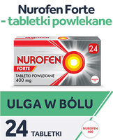 NUROFEN FORTE, 24 tabletki powlekane