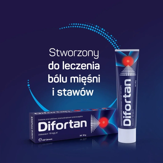 DIFORTAN 100 mg/g żel 50 g