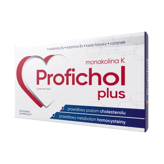 Profichol plus tabletki powlekane, 28 sztuk 