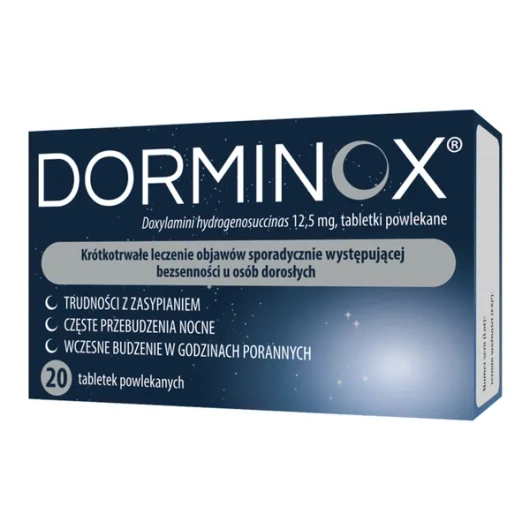 Dorminox, 20 tabletek powlekanych