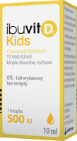Ibuvit D3 Kids krople doustne 15000 IU, 10 ml