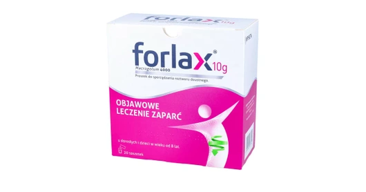 Forlax 10 g, 20 saszetek.