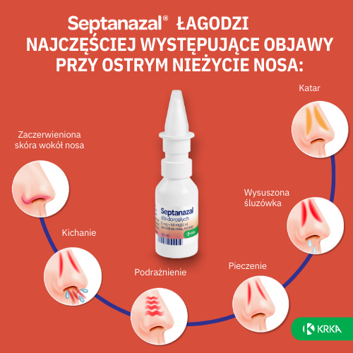 SEPTANAZAL dla dorosłych aerozol do nosa 10 ml