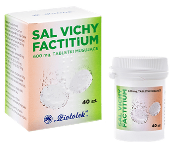 SAL VICHY FACTITIUM 600mg x 40 tabletek musujących