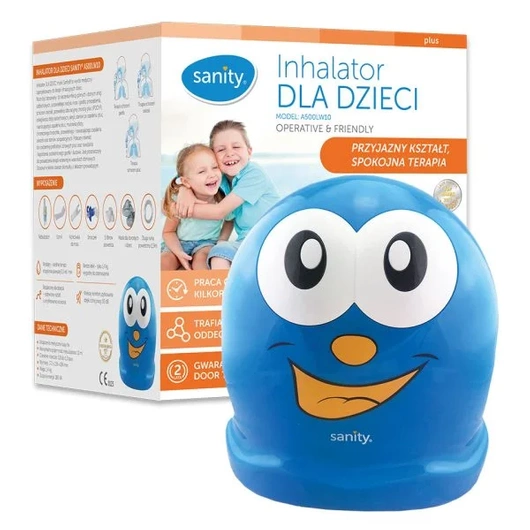 Inhalator Dla Dzieci SANITY, 1 sztuka