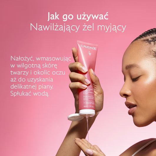 Caudalie VinoHydra Nawilżający żel do mycia, 150 ml