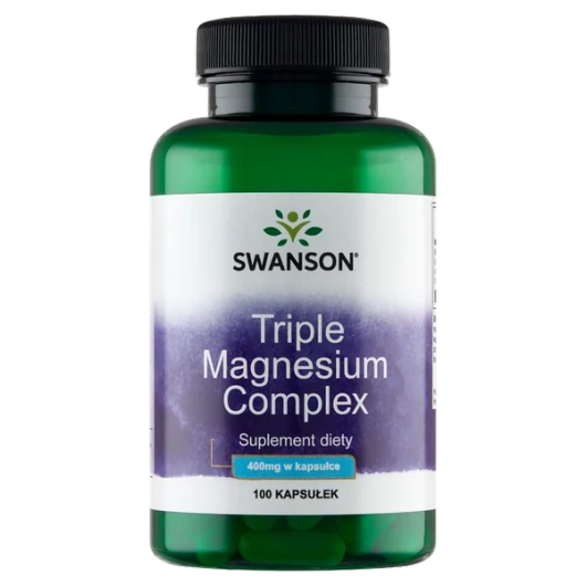 Swanson Triple Magnesium Complex, 100 kapsułek