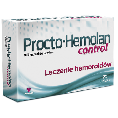 PROCTO-HEMOLAN CONTROL 1000 mg x 20 tabletek