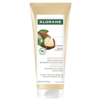 Klorane Regeneracja Odżywka regenerująca i nadająca objętość z cupuacu, 200 ml