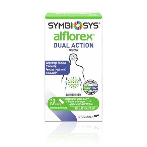 Symbiosys Alflorex Dual Action, 30 kapsułek