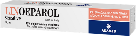 LINOOEPAROL SENSITIVE Krem półtłusty 30 ml