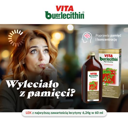 VITA BUERLECITHIN płyn doustny, 1000 ml