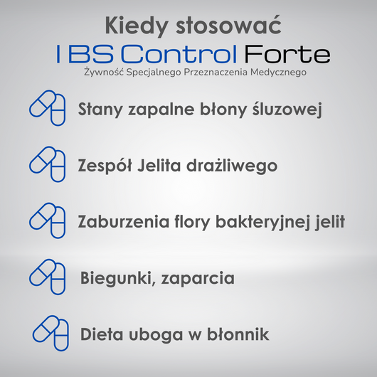 IBS Control Forte, 60 kapsułek