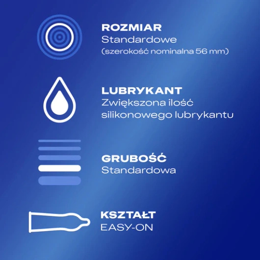 Durex Classic Prezerwatywy, 12 sztuk