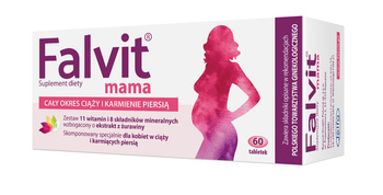 Falvit®mama witaminy dla kobiet w ciąży i matek karmiących, 60 tabletki