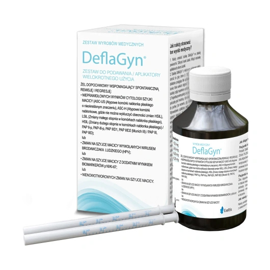 DeflaGyn Żel dopochwowy 150 ml + 2 aplikatory